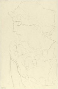 Female Bust In Profile Or Woman With Blouse