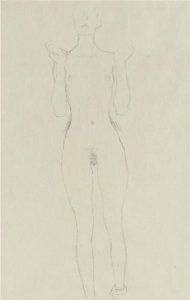 Akt Mit Erhobenen Unterarmen (Nude With Raised Arms)